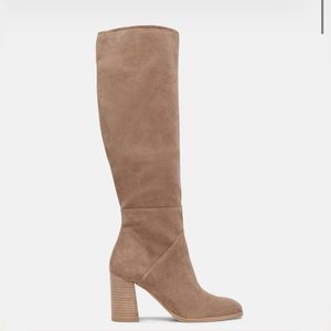 Dolce Vita knee high suede boots size 9